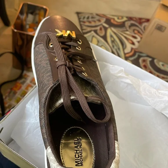 Michael Kors Collection Shoes Michael Kors Sneaker Brown Black